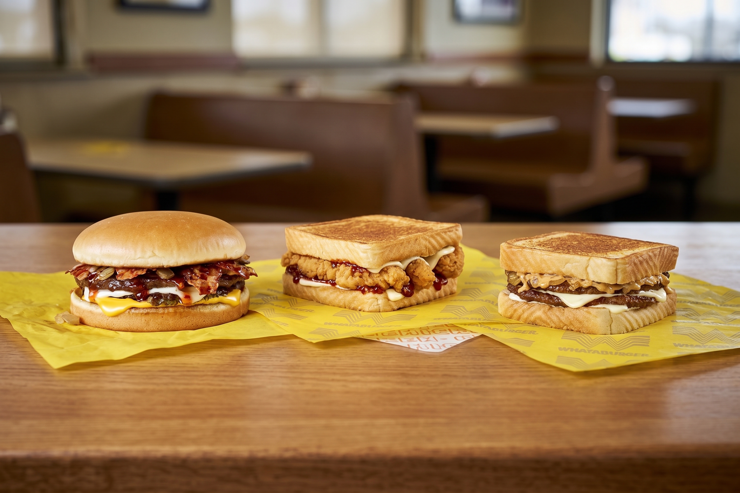 Whataburger Franklin, Brentwood, Nashville, TN Sept Offer Burgers and Sandwiches.