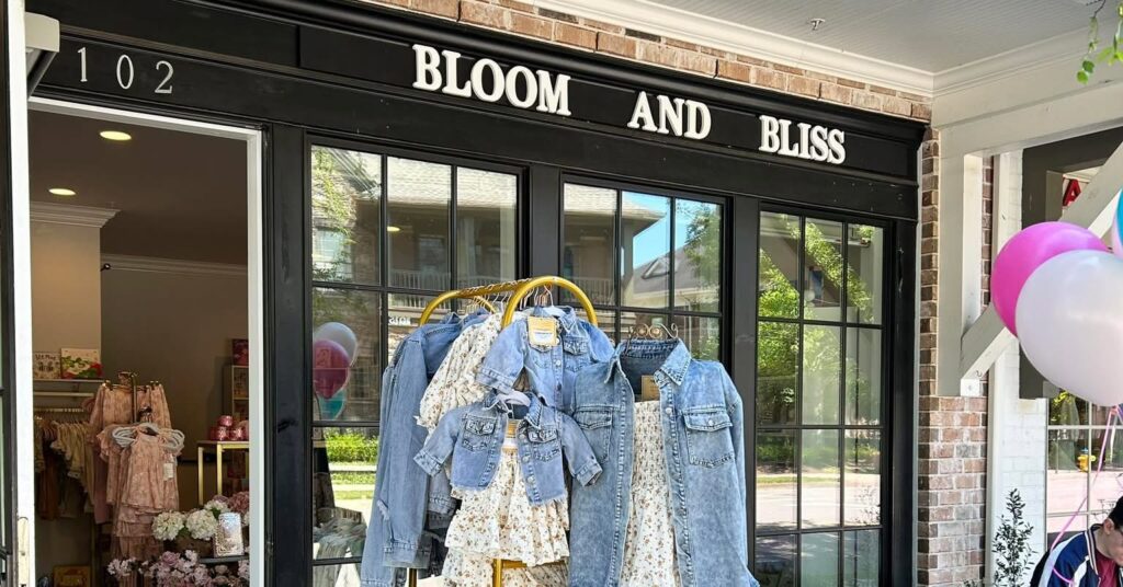 Bloom and Bliss Boutique in Westhaven, Tennessee, offering women's clothing, accessories, and stylish boutique fashion