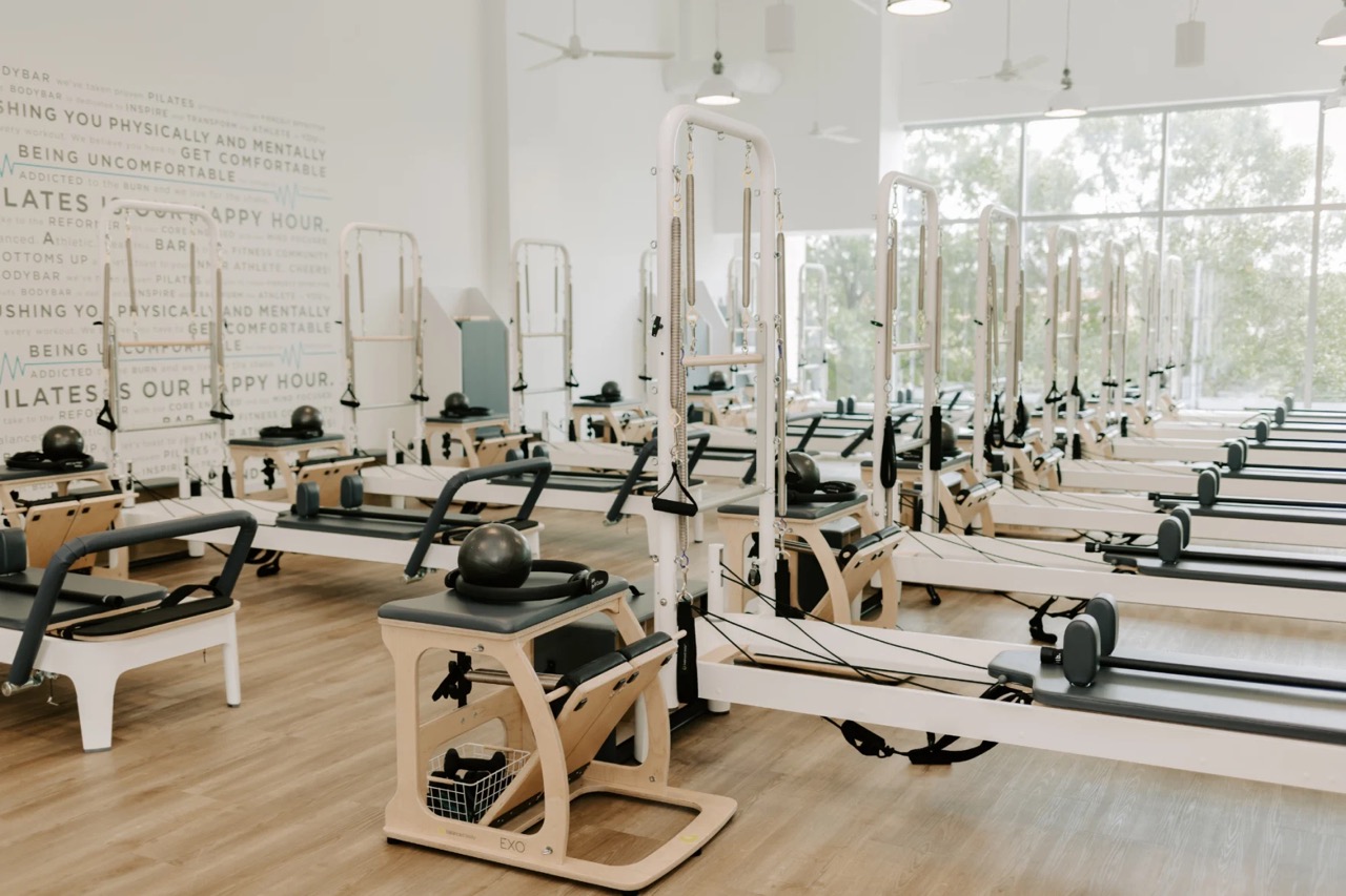 Interior of Bodybar Pilates in Franklin, TN.