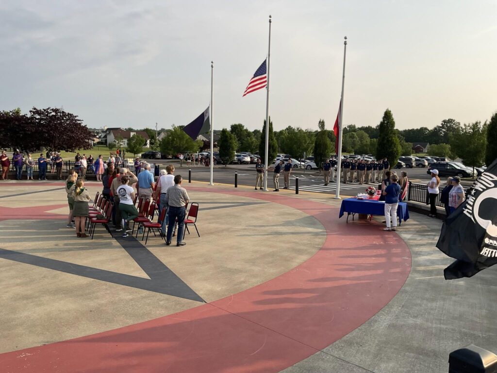 Memorial Day Ceremony in Spring Hill, TN