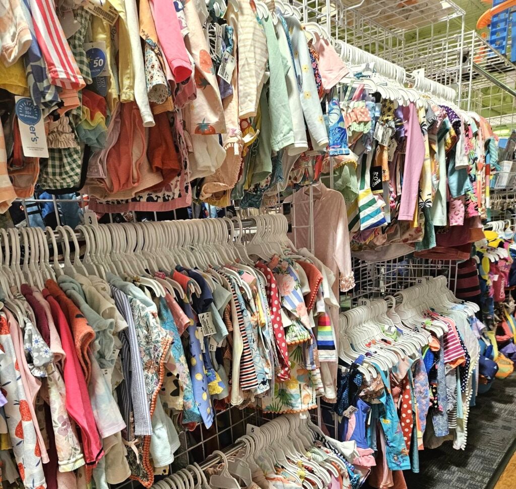 Once Upon a Child in Franklin, Tennessee, for gently used kids clothing, toys, and baby gear