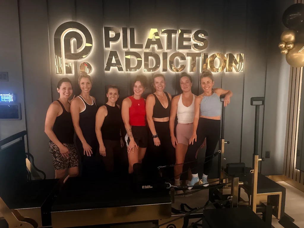 Class at Pilates Addiction in Franklin, TN.