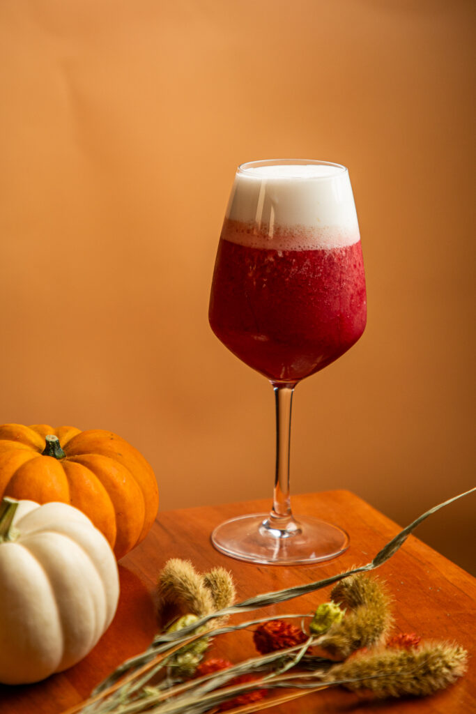 Ruby Sunshine downtown Franklin TN fall cocktail.