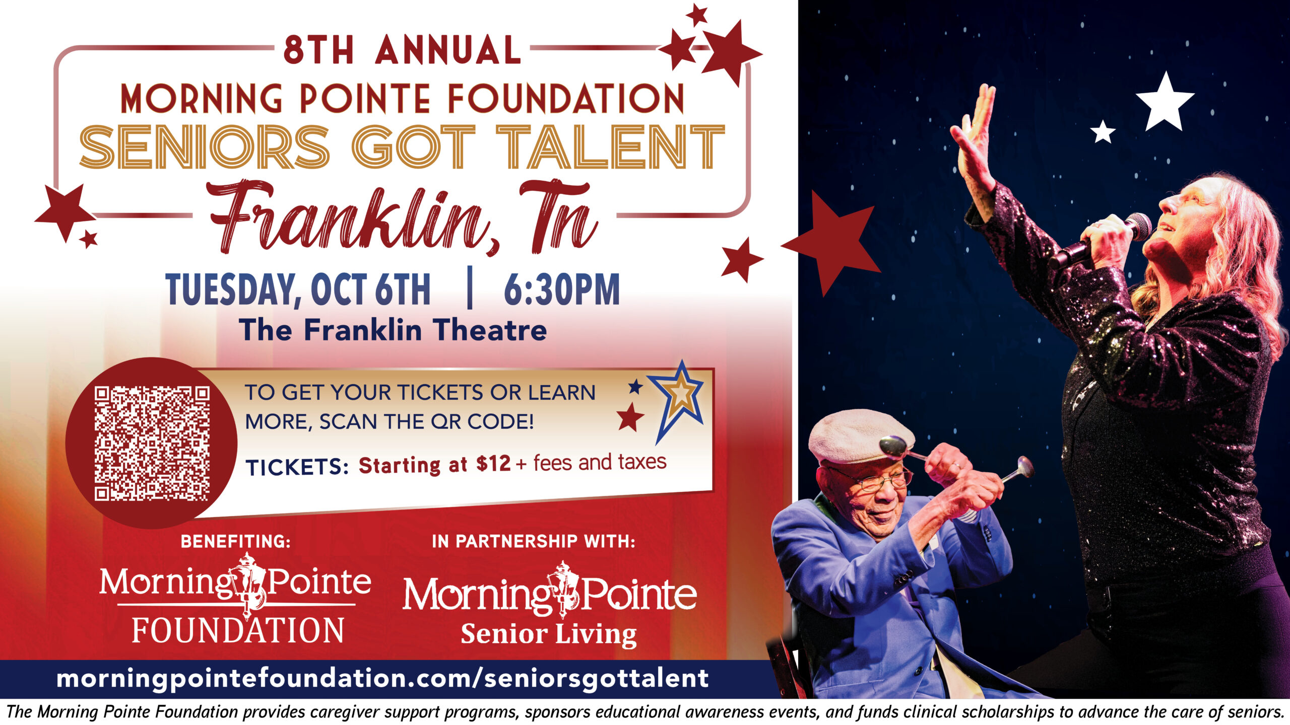 The Franklin Theatre to Spotlight Middle Tennessee Seniors With Seniors Got Talent Oct. 6.