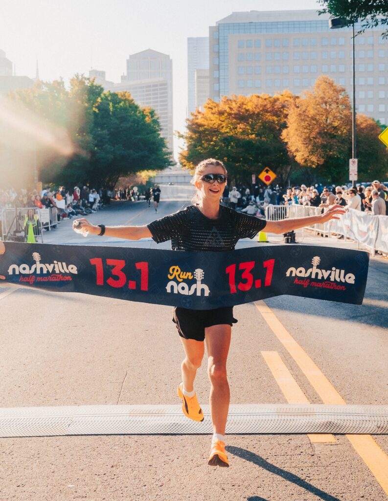 2026 Half Marathon.winner.female.Nathan Zucker Photography