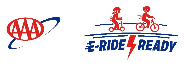 AAA E Ride Ready logo.