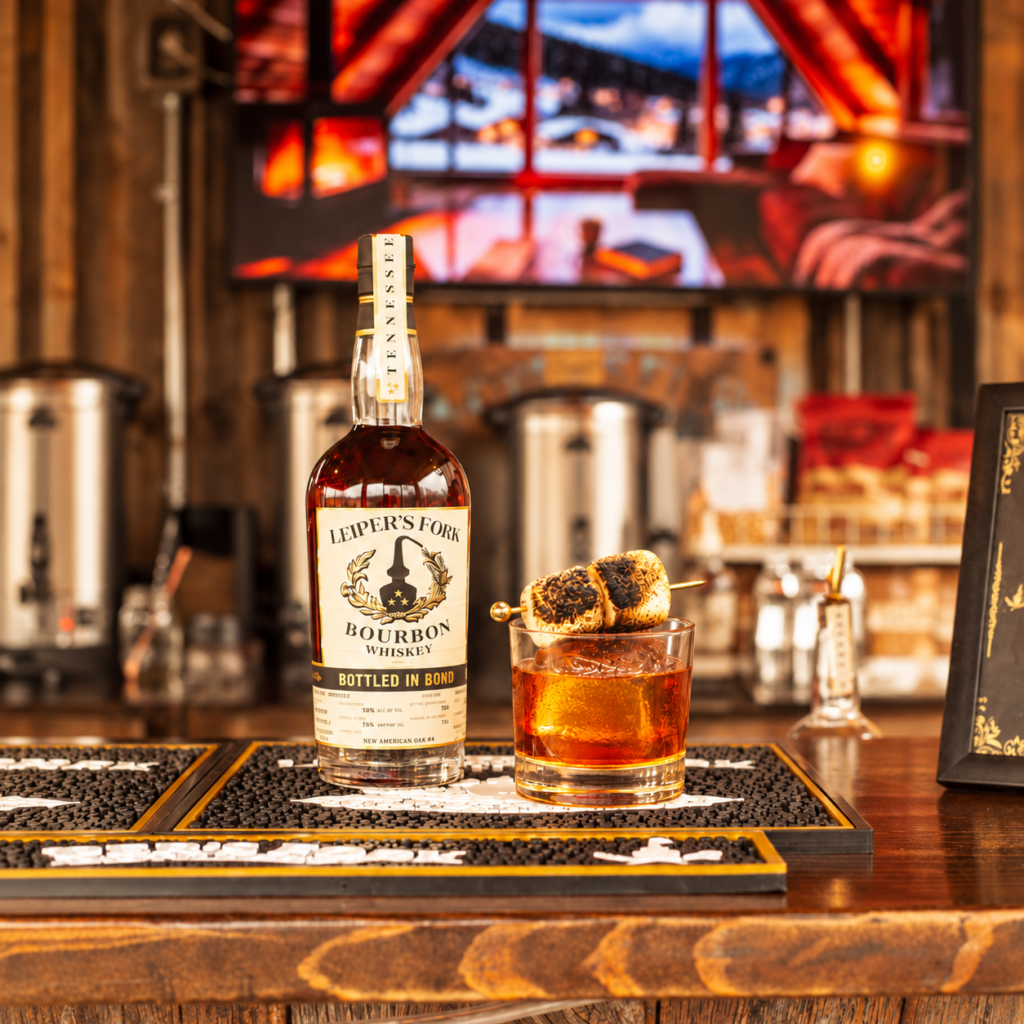 Leiper's Fork Distillery_Toasted Marshmallow Old Fashioned. Fireside Tennessee_Credit Tennessee Whiskey Trail.