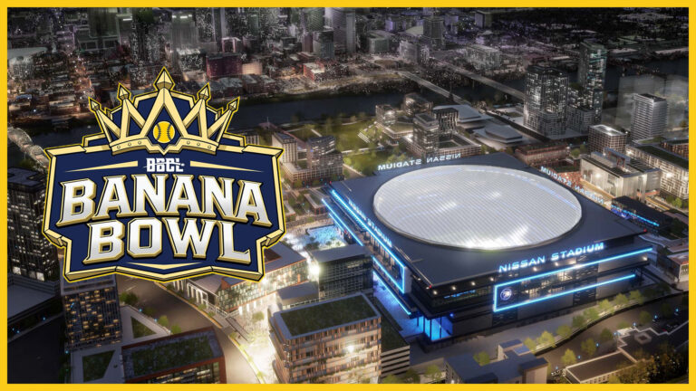 New Nissan Stadium to host 2027 Banana Ball Championship Game.
