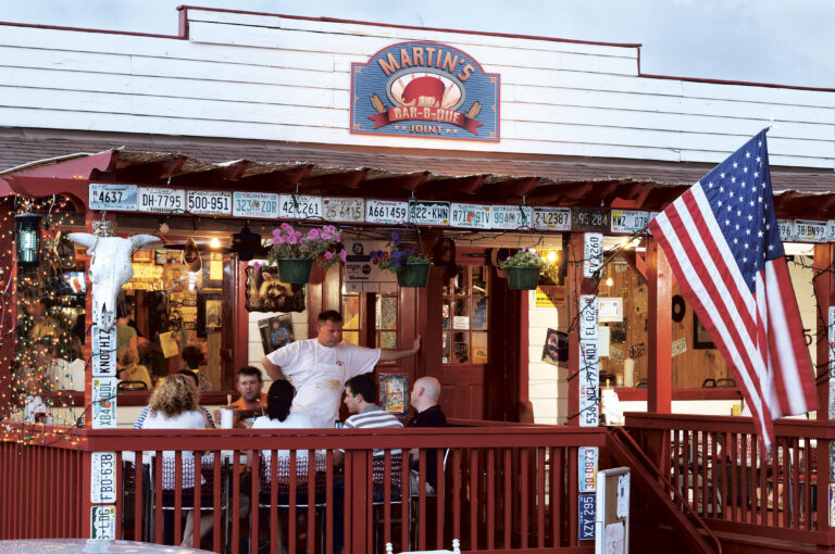 Pat Martin at Martin’s Bar-B-Que Joint Nolensville, TN, original location.