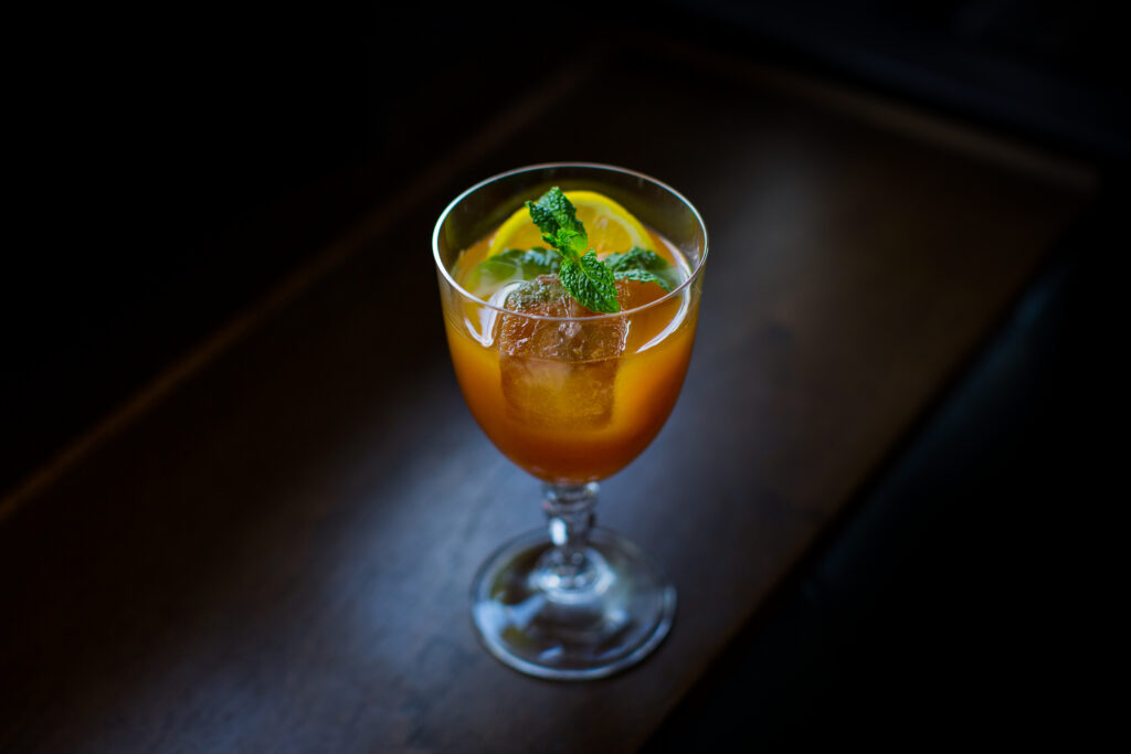 Tailor restaurant in Nashville, TN, Bourbon-Fruit-Tea-Punch_Photo.