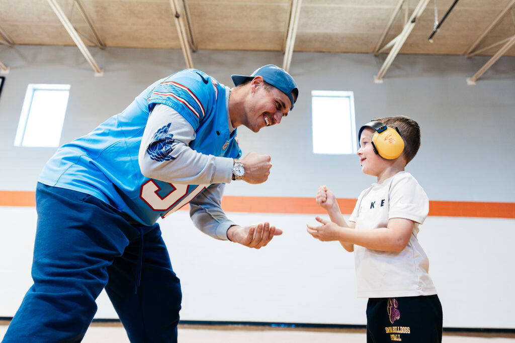 Take A Titan To School held at Simon Springs Community School on October 20, 2026 in Nashville, TN. Photo by Jessie Rogers/Tennessee Titans