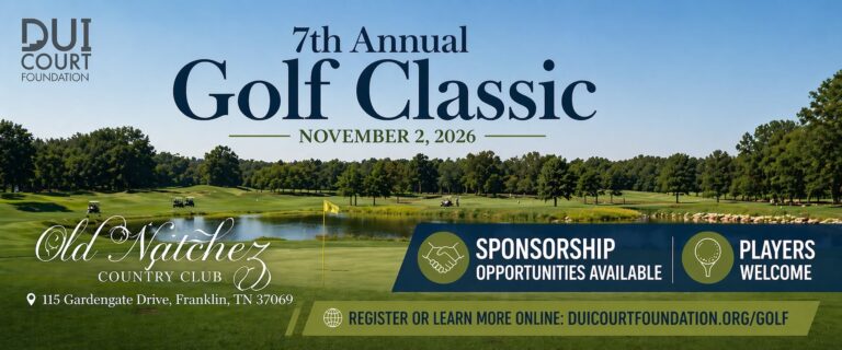 Williamson County DUI Court FoundationGolf Classic in Franklin,TN.