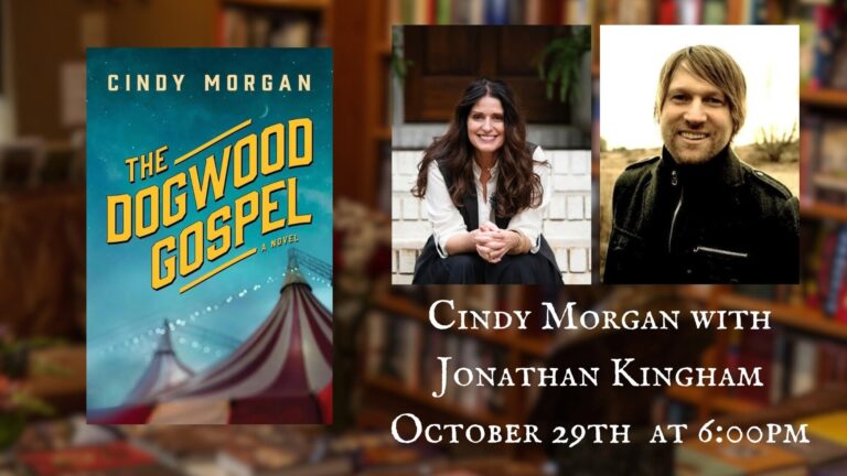 An Evening with Cindy Morgan at Landmark Booksellers in downtown Franklin, TN.