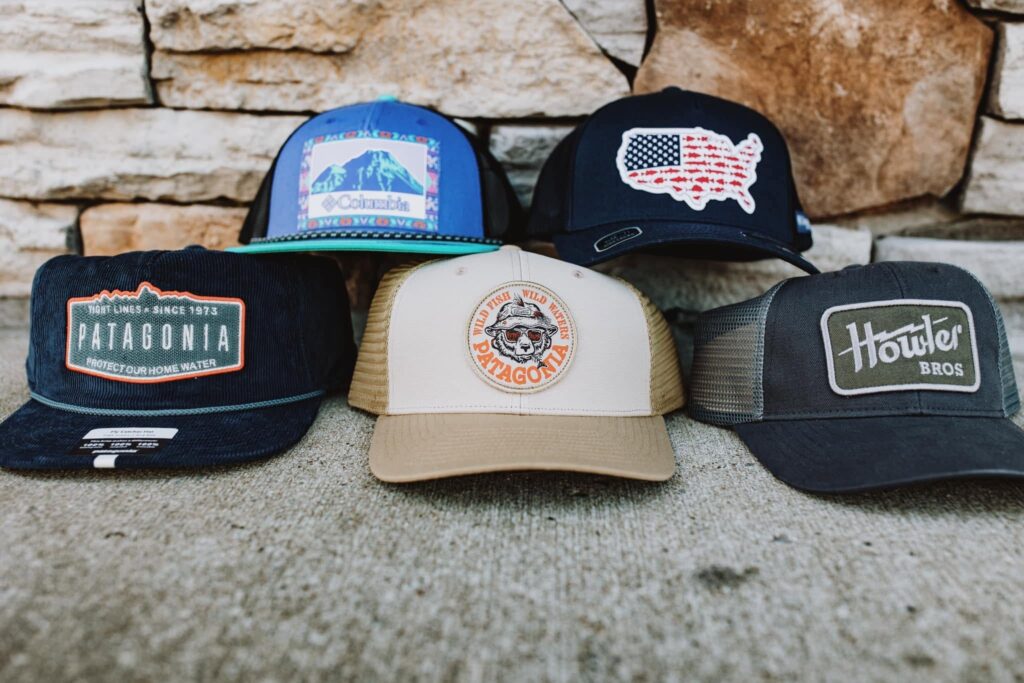 Hats at Bink's Outfitters, an outdoors store in downtown Franklin, TN.