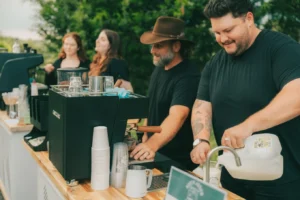 Franklin Coffee Cart is a local mobile cart for weddings, birthdays, and events in Franklin, TN.