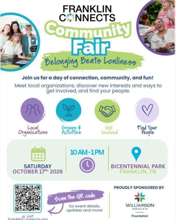 Franklin Connects event in Franklin, TN.