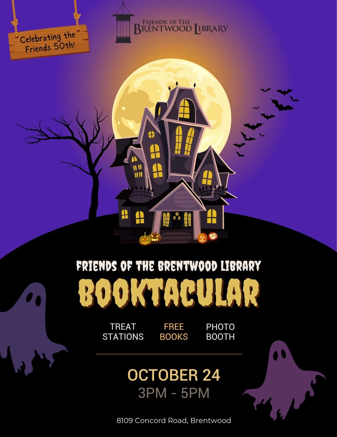 Friends of the Brentwood Library Booktacular event in Brentwood, TN.