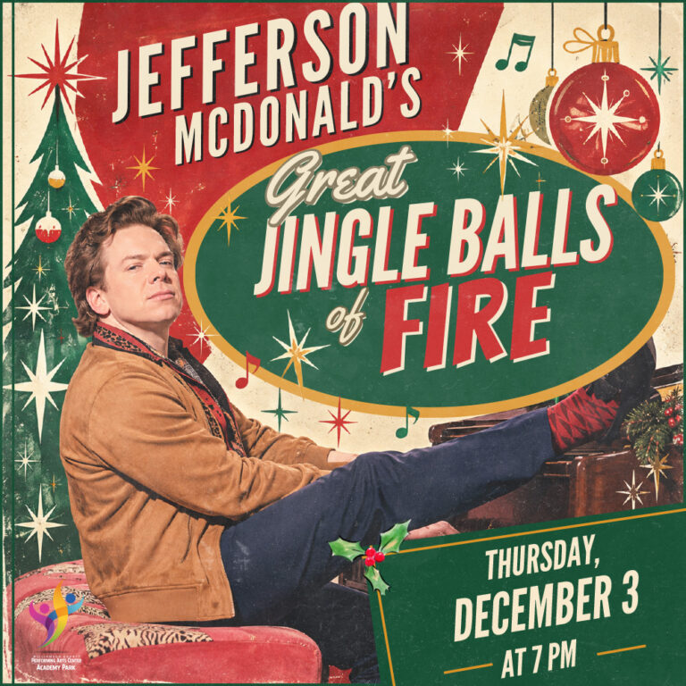 Jefferson Mcdonald Returns to Franklin with Rock and Roll Holiday Spectacular in Franklin, TN.