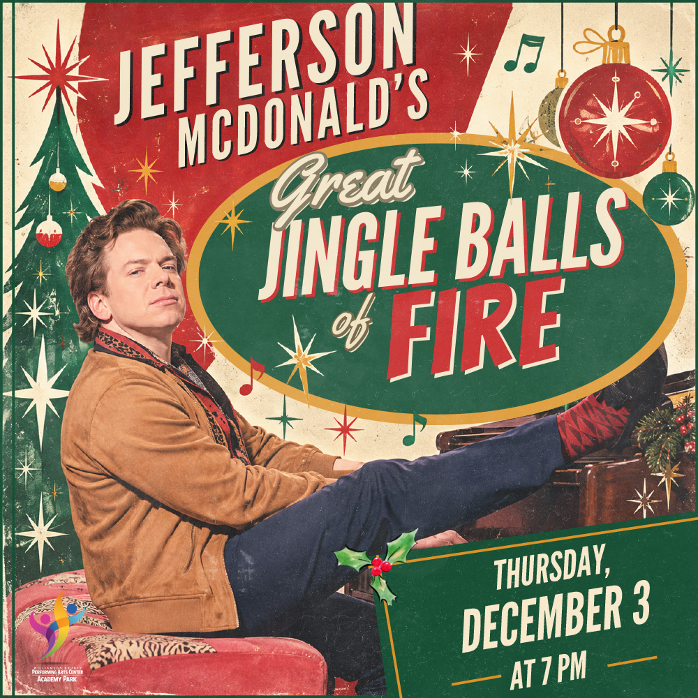 Jefferson Mcdonald Returns to Franklin with Rock and Roll Holiday Spectacular in Franklin, TN.