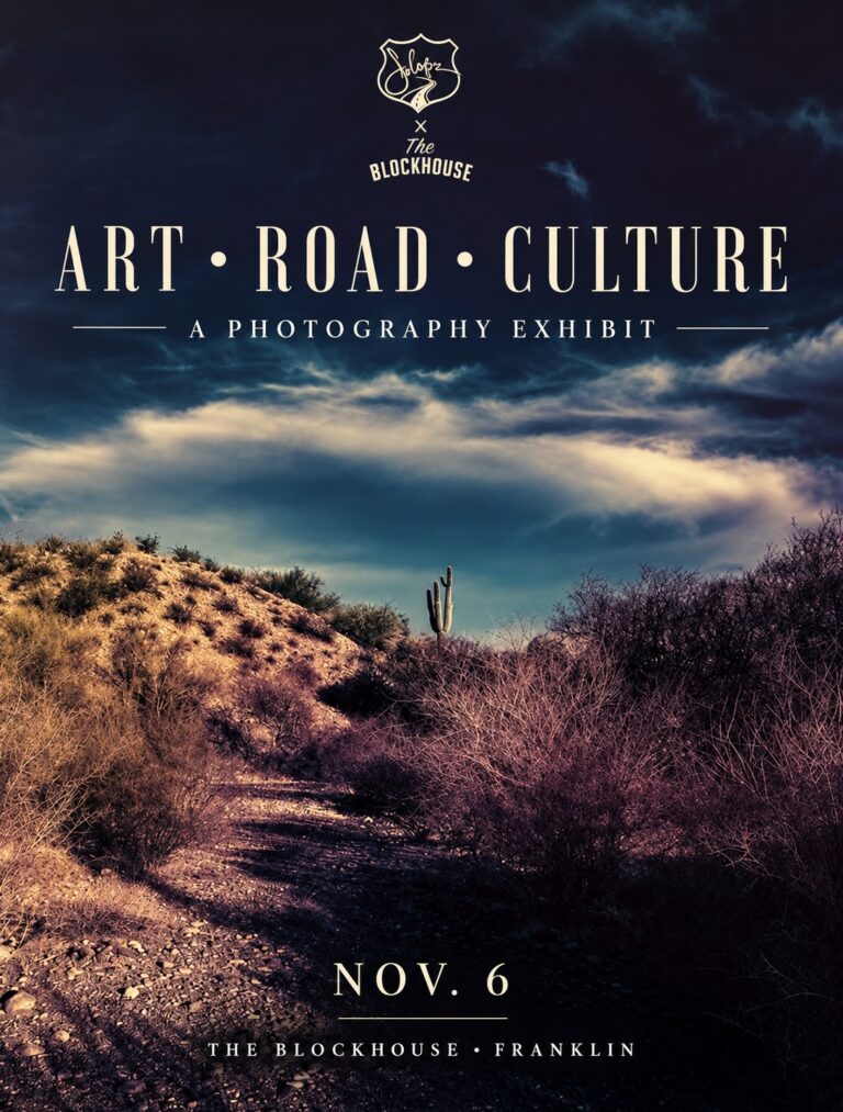 Franklin Photographer Jo Lopez Presents ART • ROAD • CULTURE at The Blockhouse in Franklin, Tennessee at The Factory at Franklin.