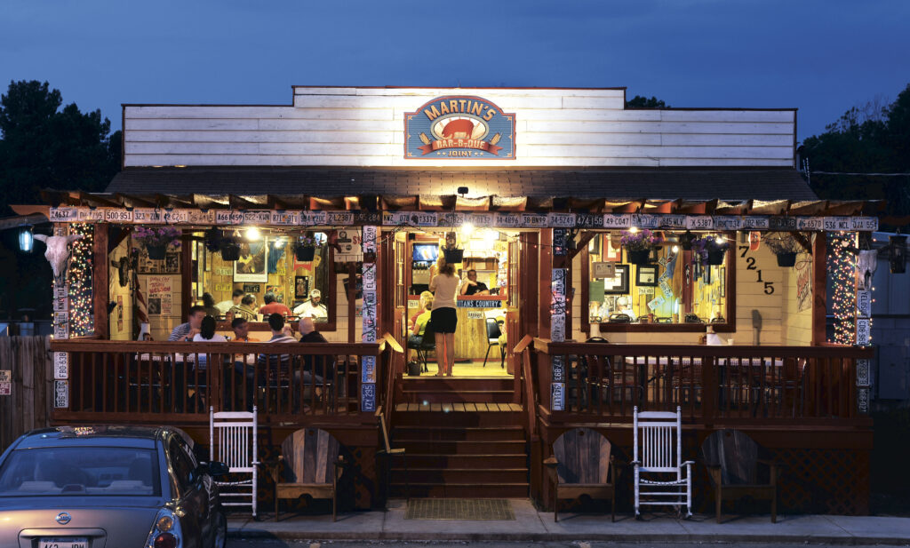 Martin’s Bar-B-Que Joint Nolensville, TN, original location.