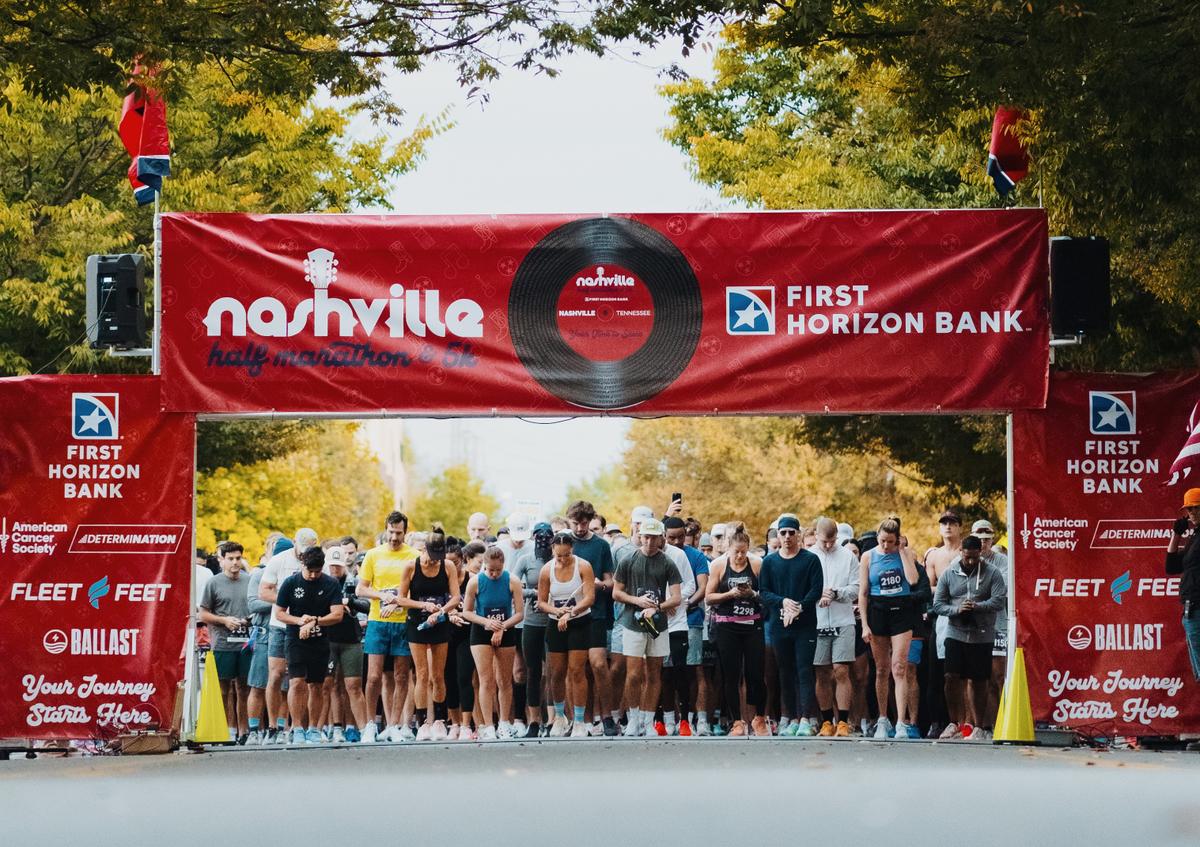 Nashville Half Marathon & 5K-18 in Nashville, TN.