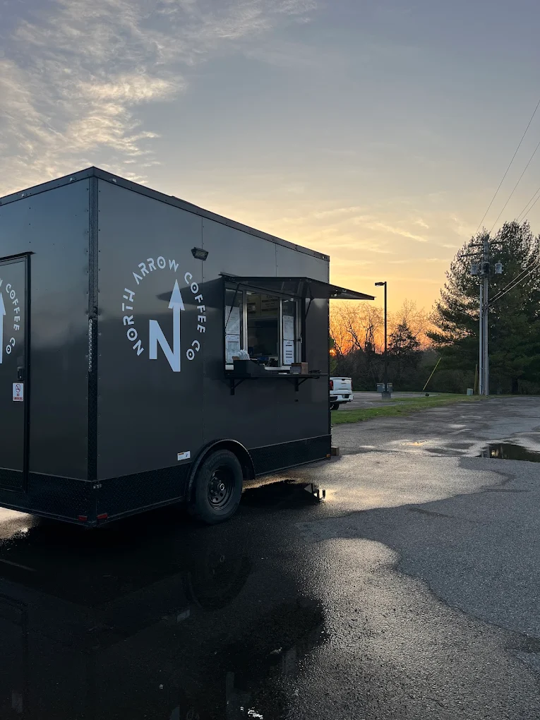 North Arrow Coffee Company, offering coffee from a food truck in downtown Franklin, TN.