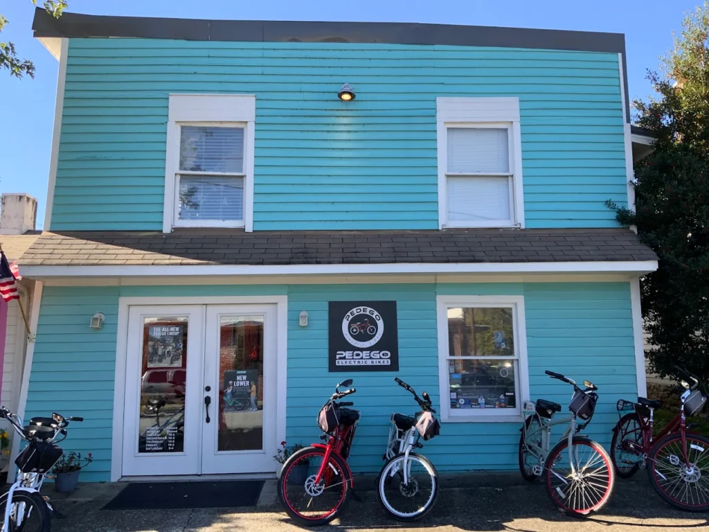 Pedego Franklin is a bike shop in Franklin, TN.
