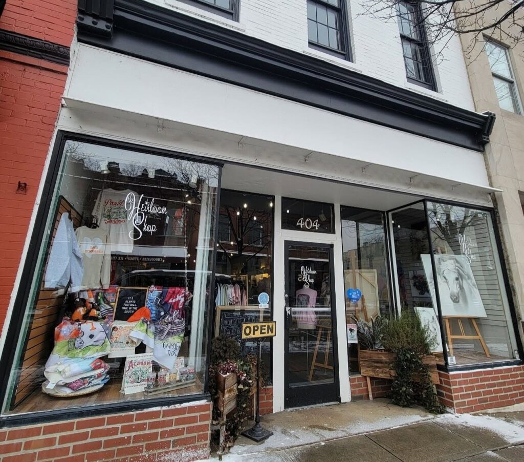The Heirloom Shop in Franklin, TN.